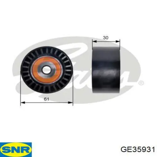 GE35931 SNR ролик ременя грм, паразитний
