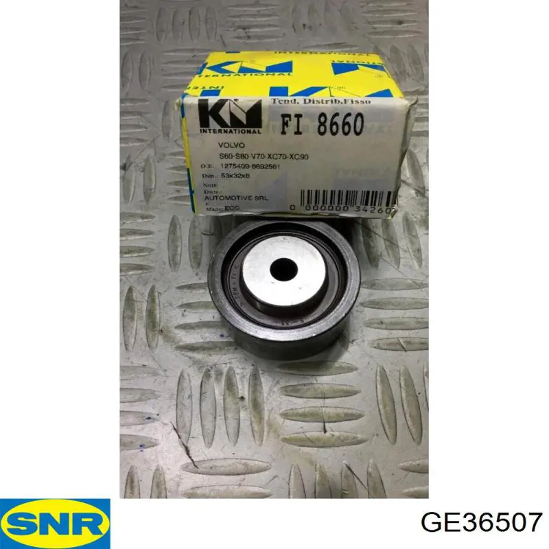 Ролик ременя ГРМ, паразитний SNR GE36507 ціна, від 21.58 USD