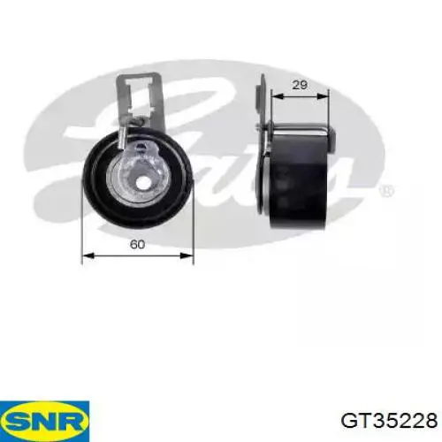 GT35228 SNR натягувач ременя грм