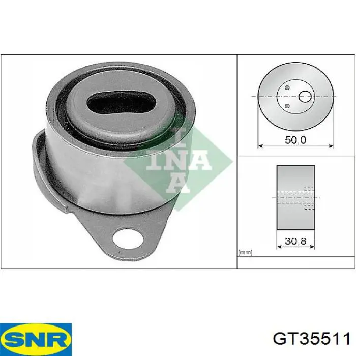 Купити GT35511 SNR Натягувач ременя ГРМ