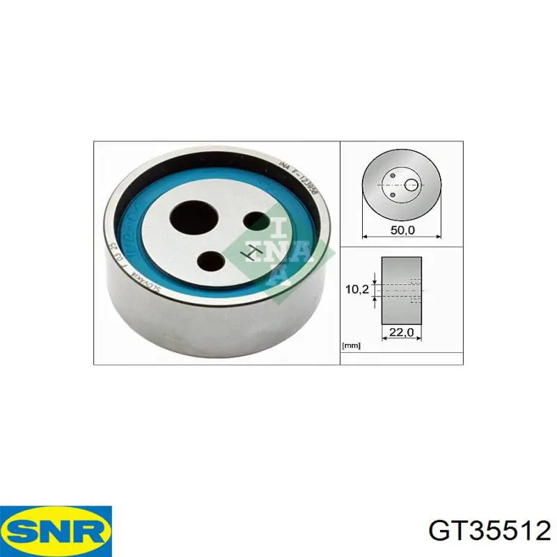 Купити GT35512 SNR Натяжний ролик