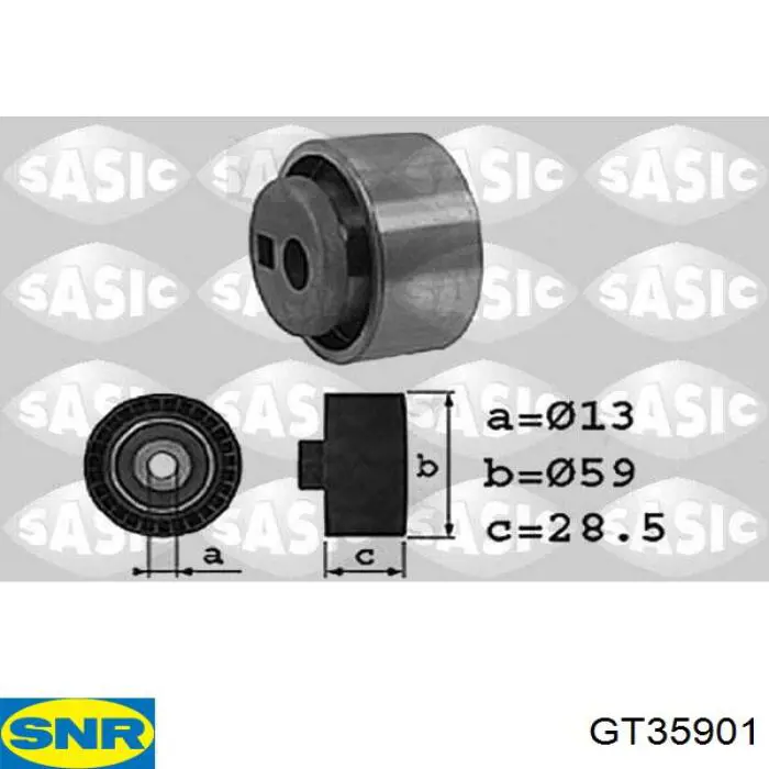 Ролик ГРМ GKN-Spidan 67602