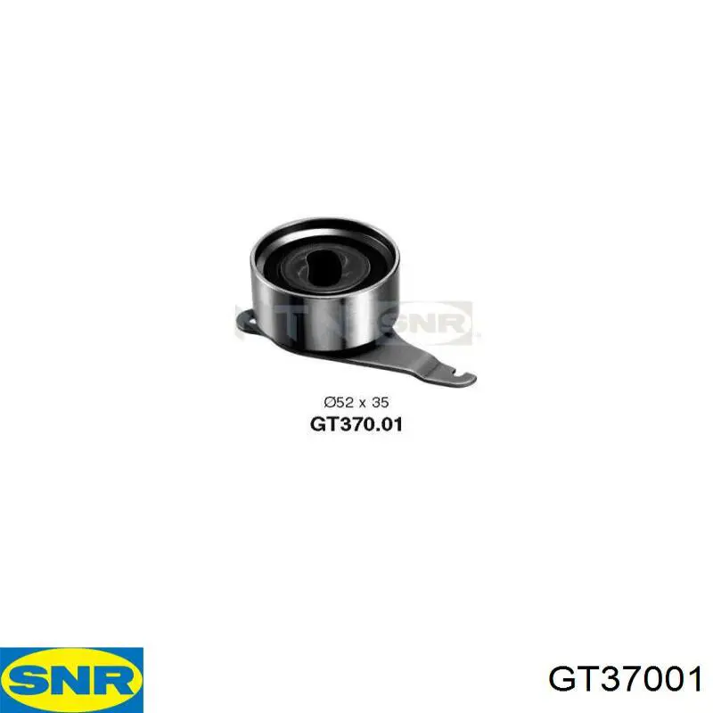 GT37001 NTN ролик натягувача ременя грм