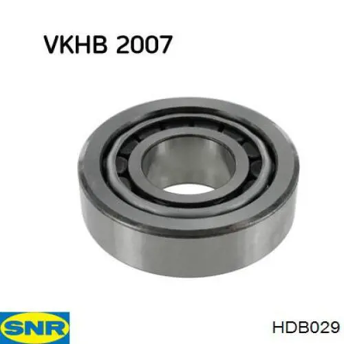 Підшипник маточини передньої, зовнішній SNR HDB029 ціна, від 16.33 USD