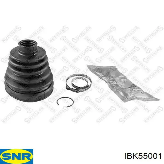 Купити IBK55001 NTN Пильник шарніра кутових швидкостей внутрішній передній