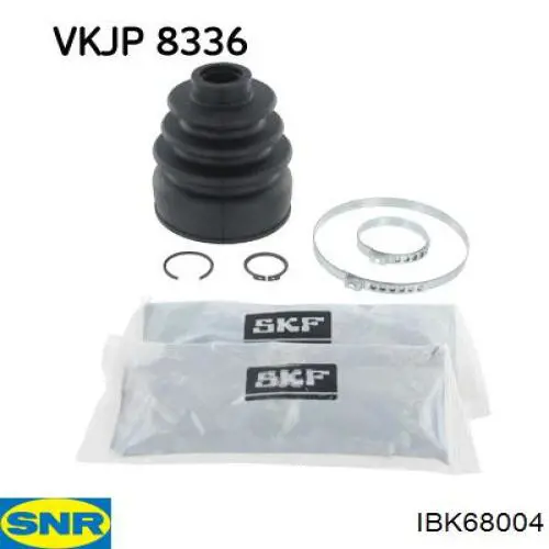 Пильник ШРУСа внутрішній, правий SNR IBK68004 ціна, від 9.31 USD