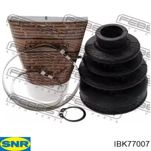 Пильник ШРУСа внутрішній, правий SNR IBK77007 ціна, від 21.14 USD