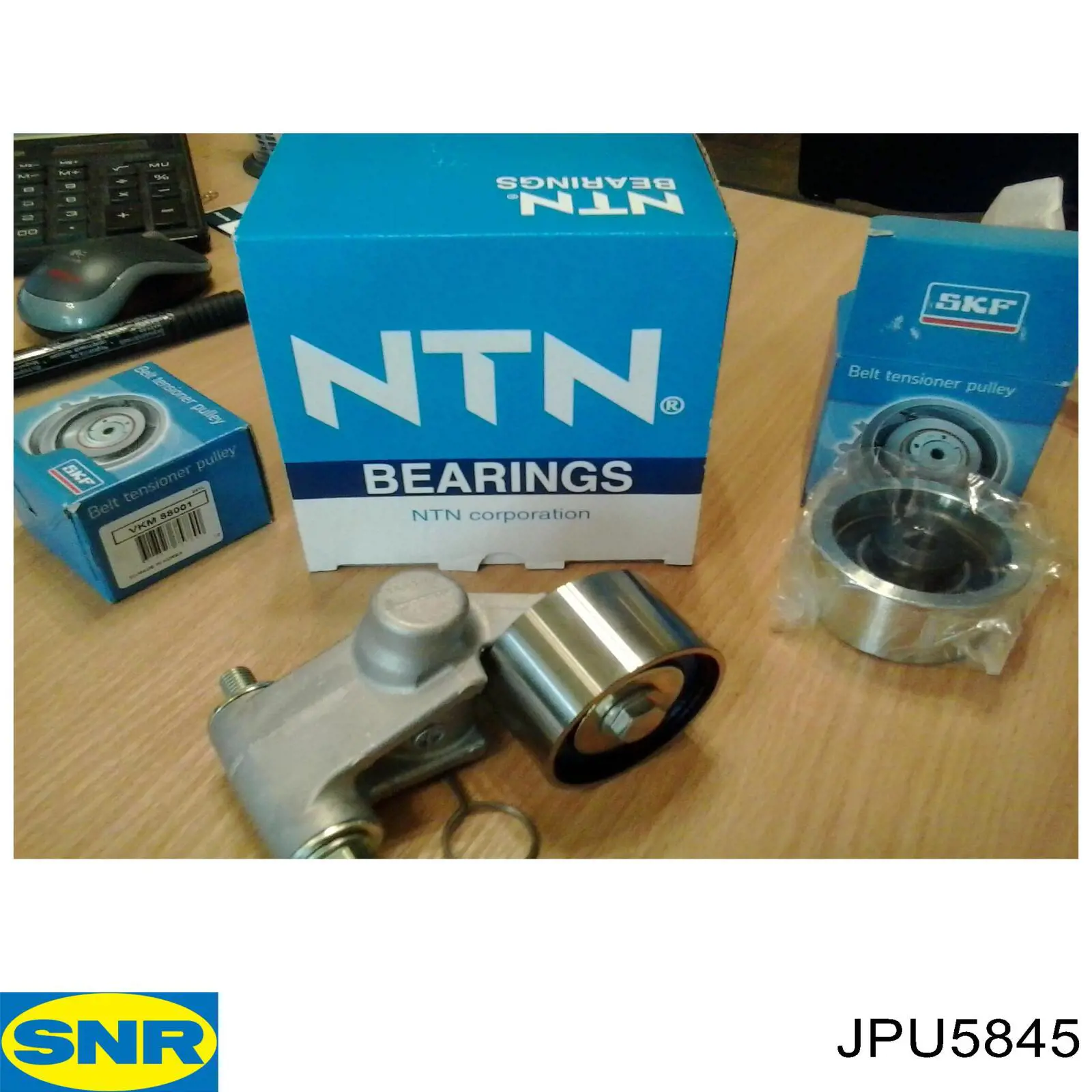 Ролик ременя ГРМ, паразитний GKN-Spidan 68011