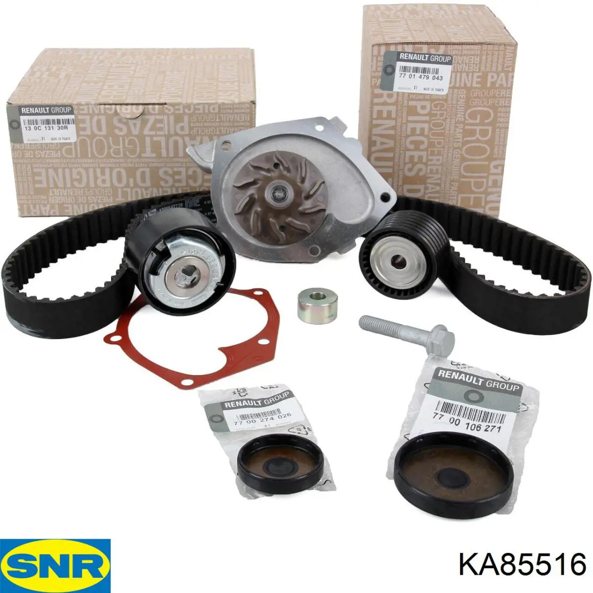 Ремінь приводний, агрегатів, комплект SNR KA85516 ціна, від 64.46 USD
