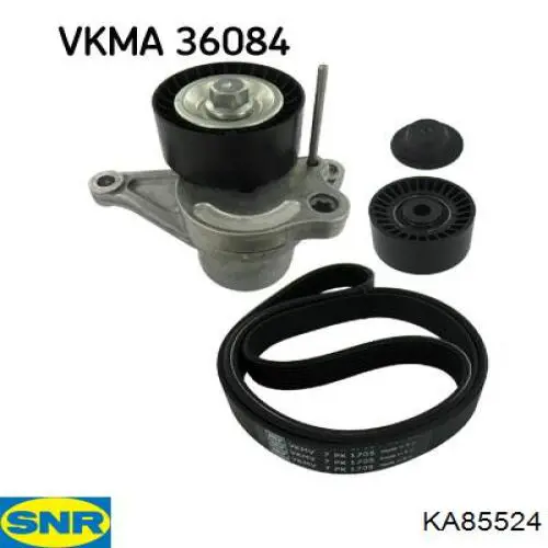 Ремінь приводний, агрегатів, комплект SNR KA85524 ціна, від 93.18 USD