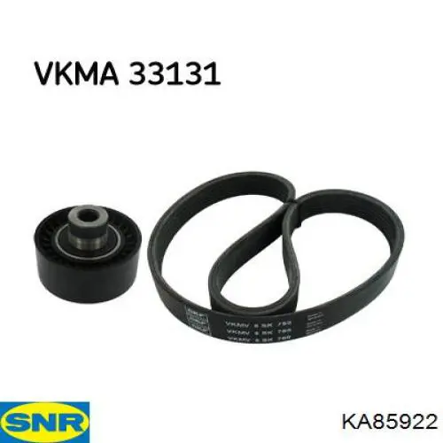 Купити KA85922 SNR Ремінь приводний, агрегатів, комплект