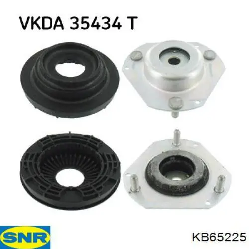 Опора стійки амортизатора переднього SNR KB65216 ціна, від 29.96 USD