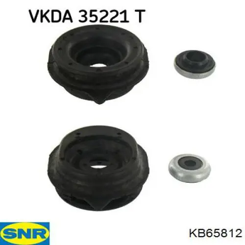 Опора стійки амортизатора переднього SNR KB65812 ціна, від 14.03 USD
