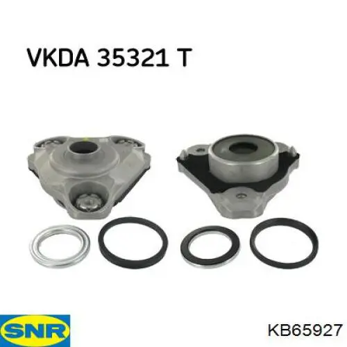 Купити KB65927 SNR Опора амортизатора переднього правого