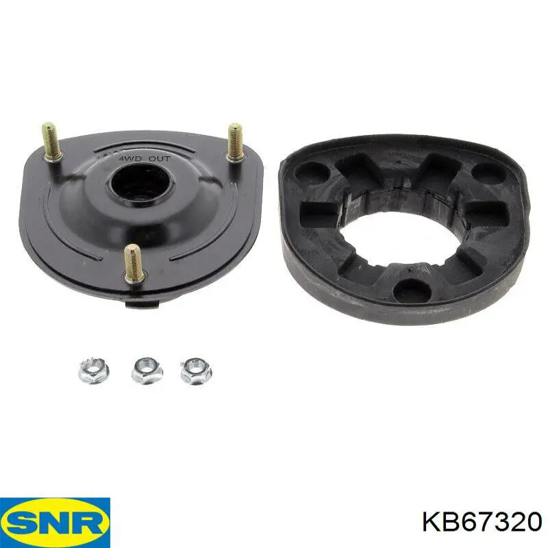 Опора амортизатора переднього KB67320 SNR