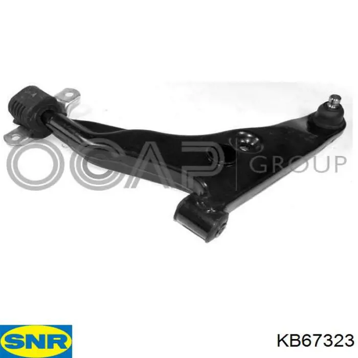 KB67323 SNR Втулка штоку переднього амортизатора