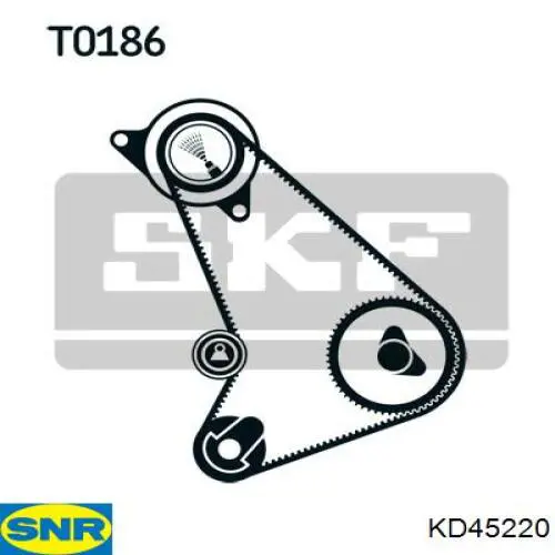 Комплект ГРМ Ford 1136426 ціна, від 65.24 USD