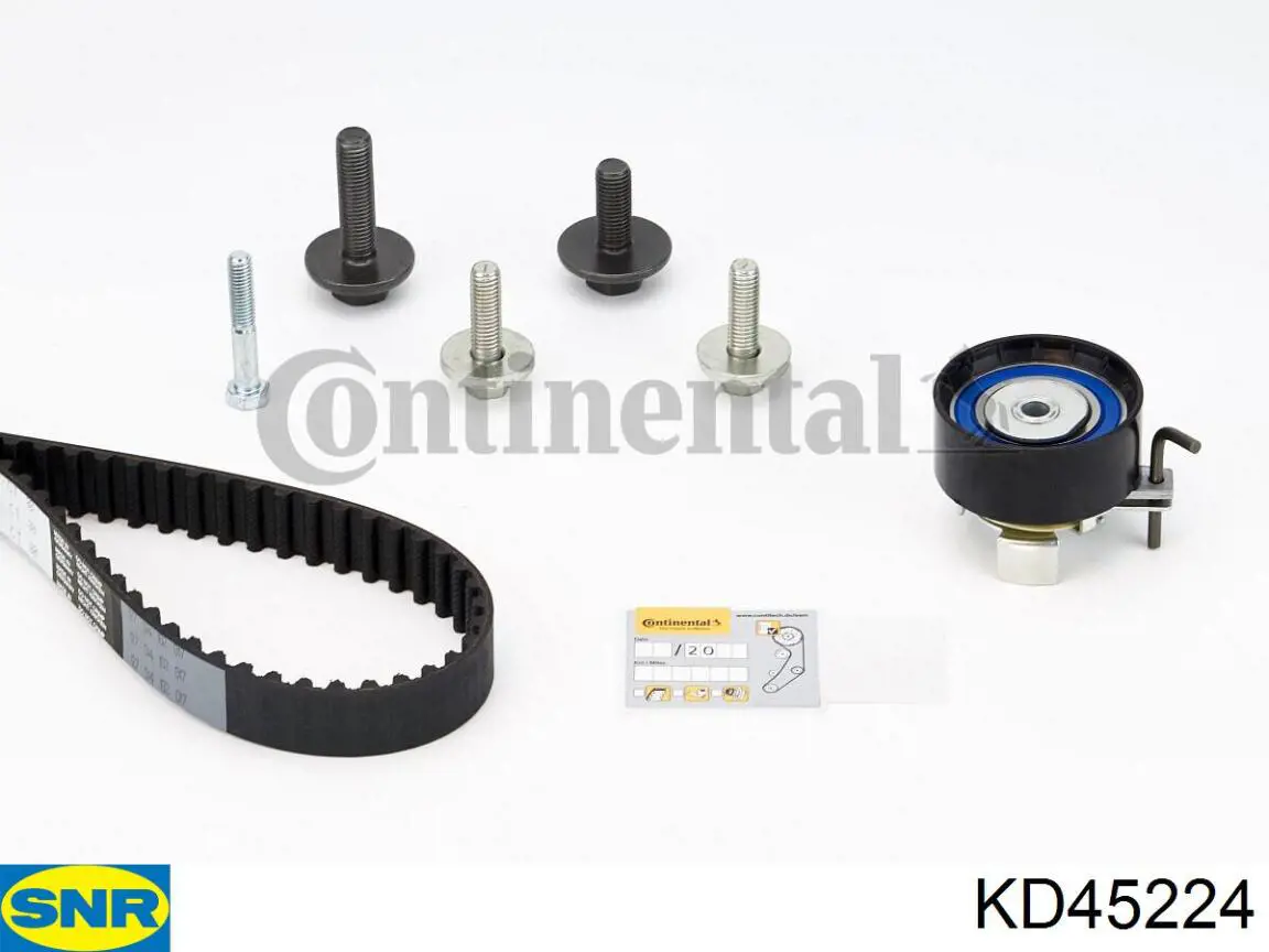 KD45224 SNR Ремінь ГРМ, комплект