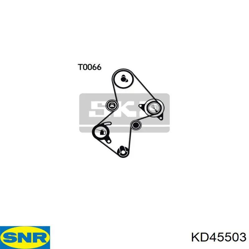 Комплект ГРМ 7701468168 Renault (RVI)