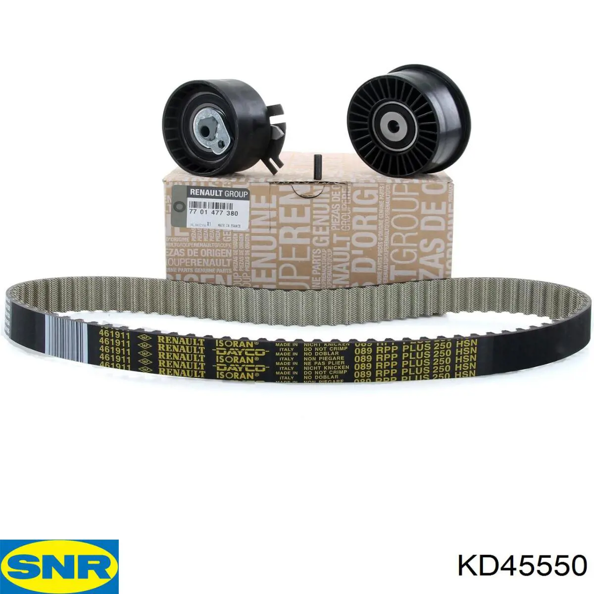 KD45550 SNR Ремінь ГРМ, комплект