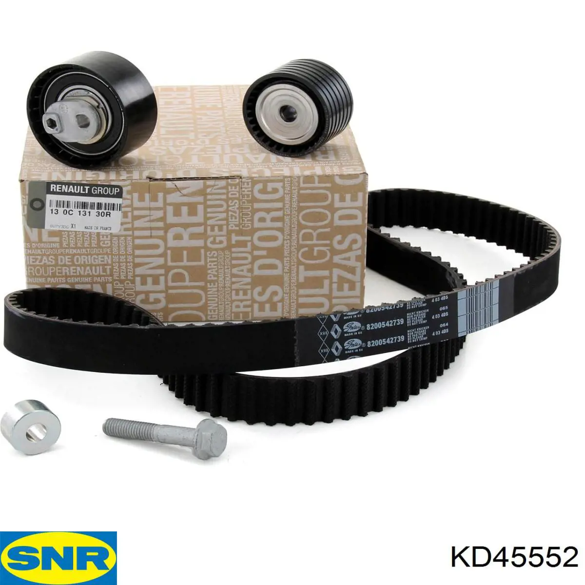 Комплект ГРМ SNR KD45552 ціна, від 84.55 USD