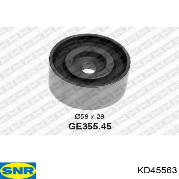 KD45563 SNR комплект грм