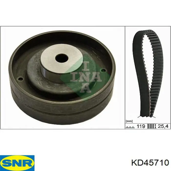 KD45710 SNR комплект грм