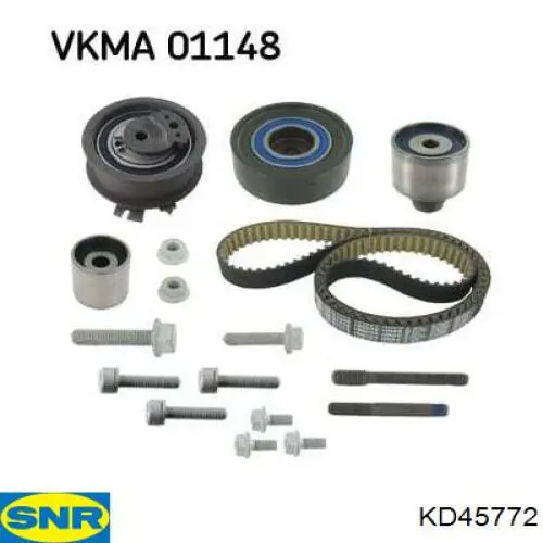 Комплект ГРМ SNR KD45772 ціна, від 127.92 USD