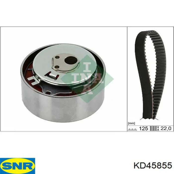 KD45855 SNR комплект грм