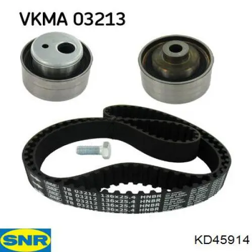 Комплект ГРМ SNR KD45914 ціна, від 62.77 USD