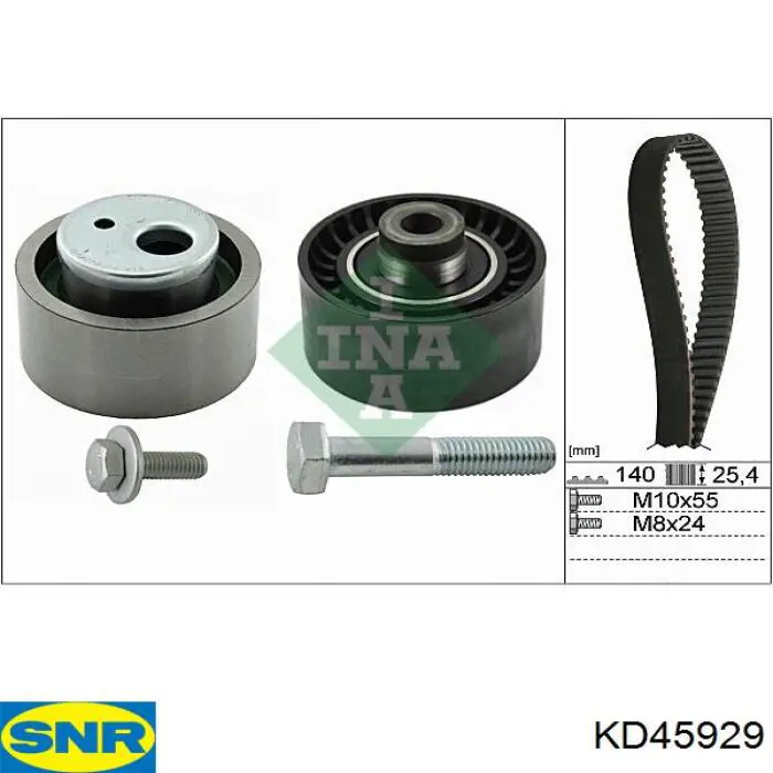 KD45929 SNR комплект грм