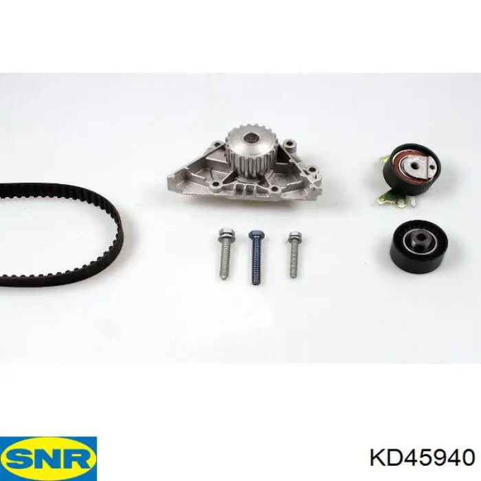 Комплект ГРМ SNR KD45940 ціна, від 62.02 USD