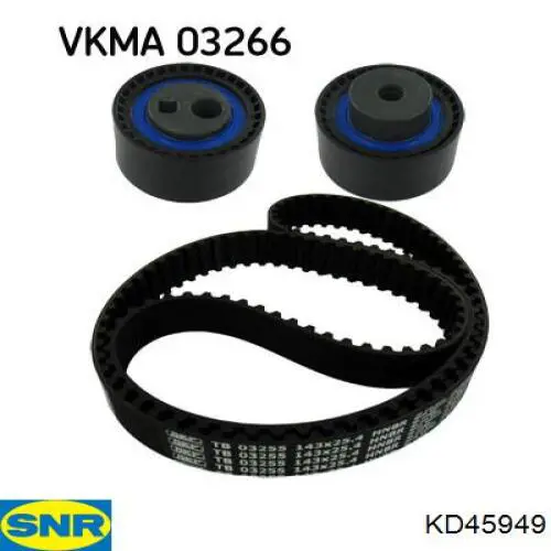 Комплект ГРМ SNR KD45949 ціна, від 72.76 USD