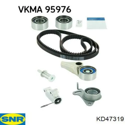KD47319 SNR Ремінь ГРМ, комплект