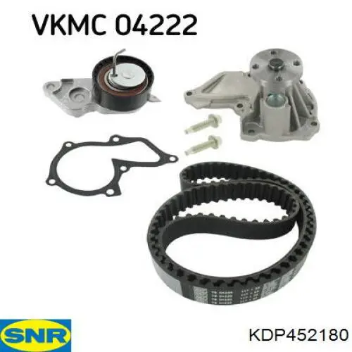 Комплект ГРМ SNR KDP452180 ціна, від 91.80 USD