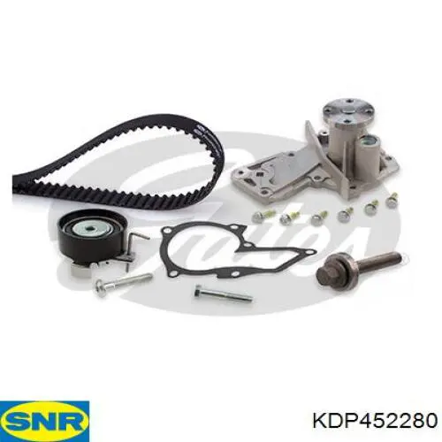 Комплект ГРМ SNR KDP452280 ціна, від 109.55 USD