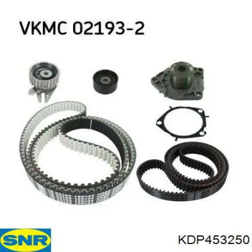 Комплект ГРМ SNR KDP453250 ціна, від 128.70 USD