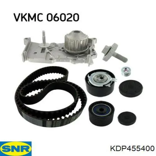 Комплект ГРМ SNR KDP455400 ціна, від 116.87 USD