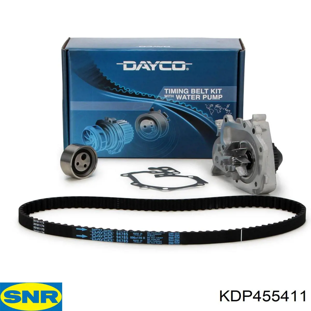 Комплект ГРМ SNR KDP455411 ціна, від 54.67 USD