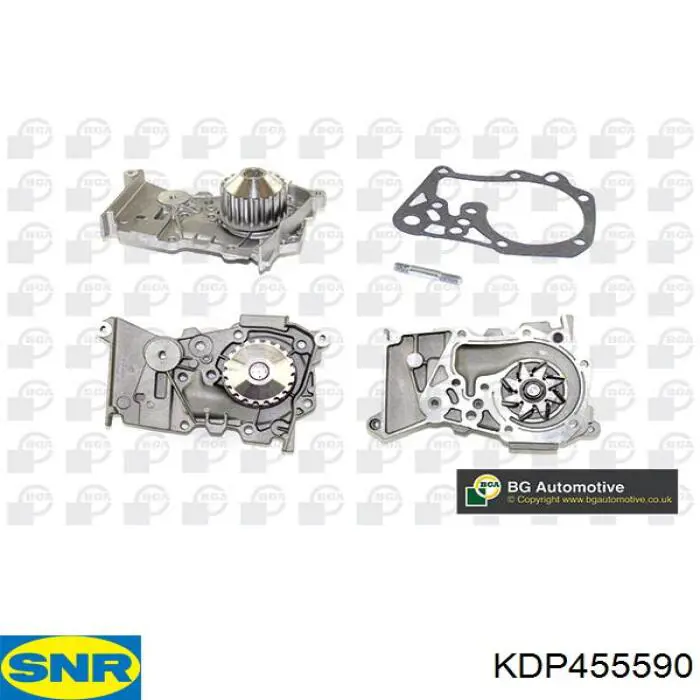 Комплект ГРМ SNR KDP455590 ціна, від 100.34 USD