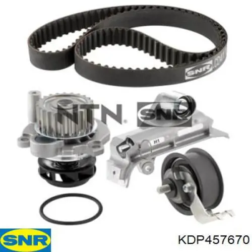 Комплект ГРМ SNR KDP457670 ціна, від 178.40 USD