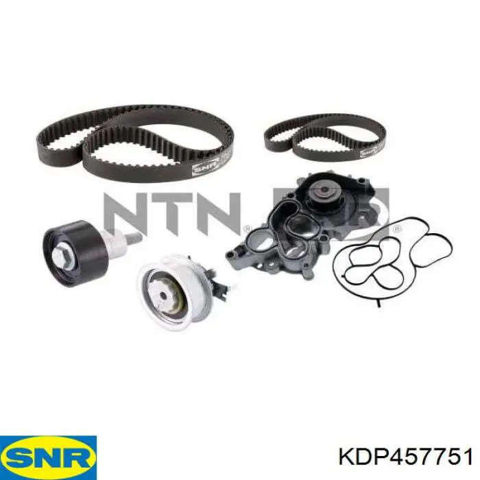 Комплект ГРМ SNR KDP457751 ціна, від 141.37 USD