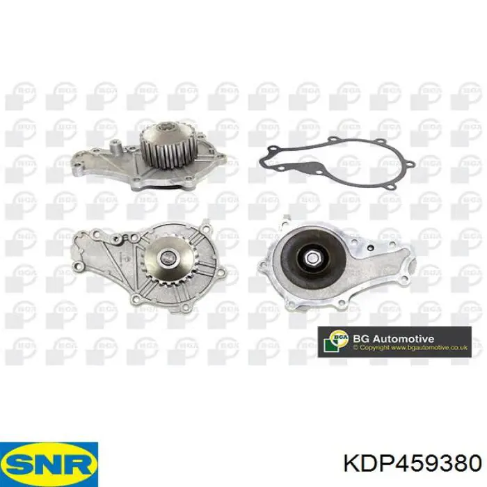 Комплект ГРМ SNR KDP459380 ціна, від 98.34 USD