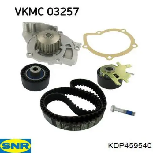 Комплект ГРМ SNR KDP459540 ціна, від 87.42 USD