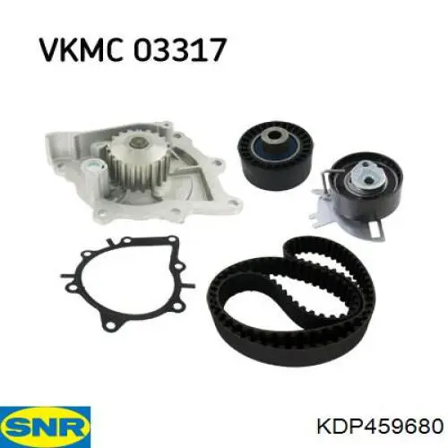 Комплект ГРМ KDP459680 SNR