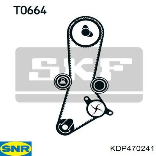 Купити Комплект ГРМ Hyundai I30  FD