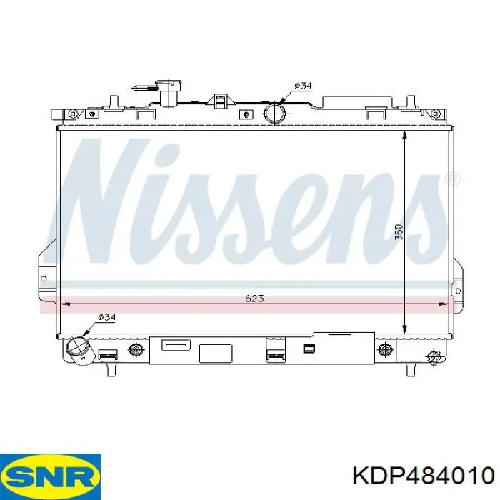 Ремкомплект ГРМ SNR KDP484010