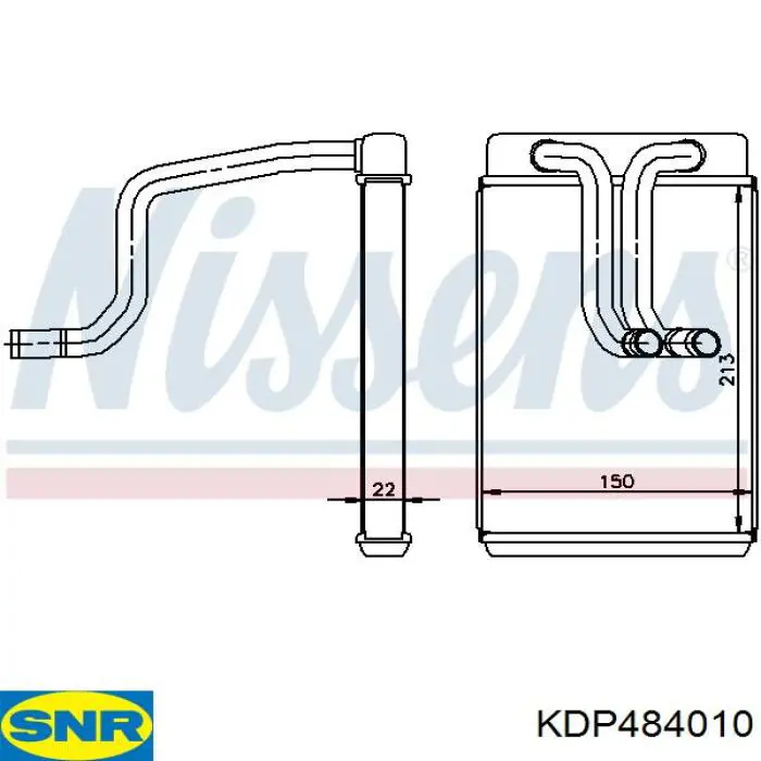 Купити KDP484010 SNR ГРМ ремень