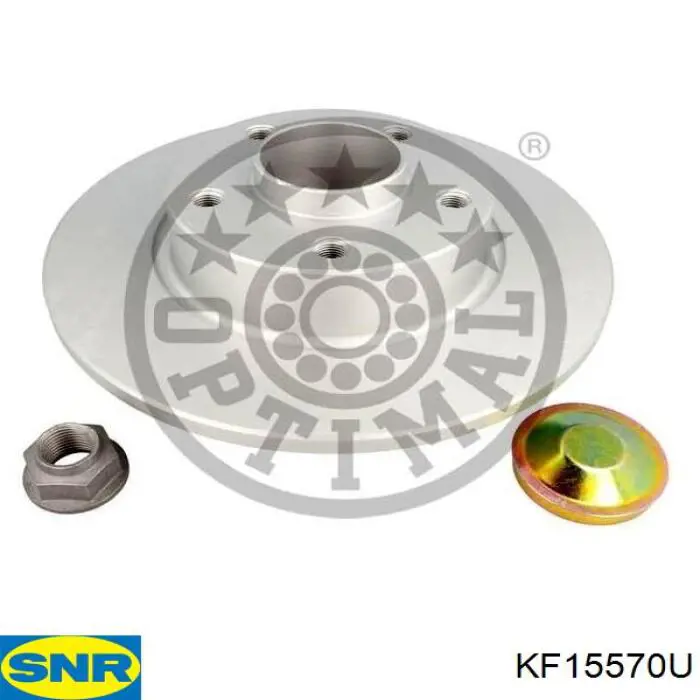 KF15570U SNR диск гальмівний задній