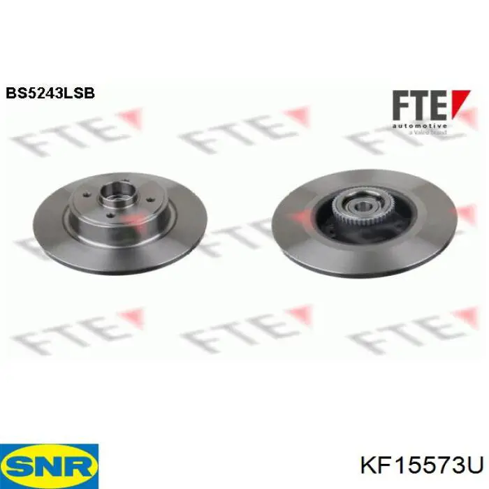 Задні дискові гальма SNR KF15573U ціна, від 43.60 USD